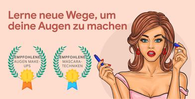 Augen-Make-up-Tutorials Plakat