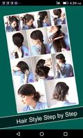 Girls Hairstyle Step by Step اسکرین شاٹ 1