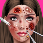 DIY Makeup,ニキビ潰し, ニキビ ゲーム アイコン