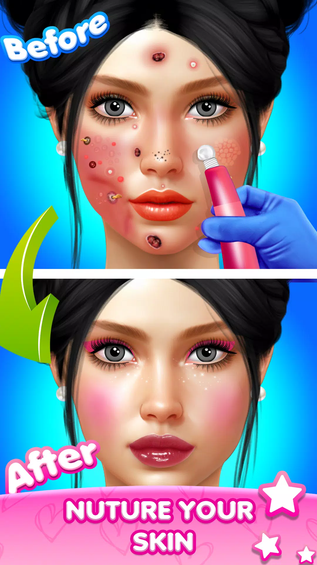 Download do APK de Jogo de Maquiagem- ASMR Makeup para Android