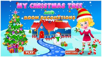 My Christmas Tree and Room Decorations Affiche