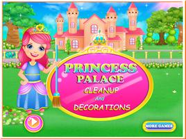 Princess Palace Cleanup and Decorations Affiche