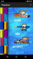 Preschool Basics poster