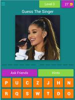 Guess The Pop Singers Name imagem de tela 2