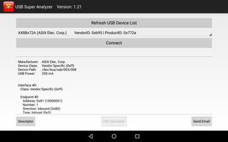 USB Super Analyzer / Diagnostics Tool (USB Host) اسکرین شاٹ 3