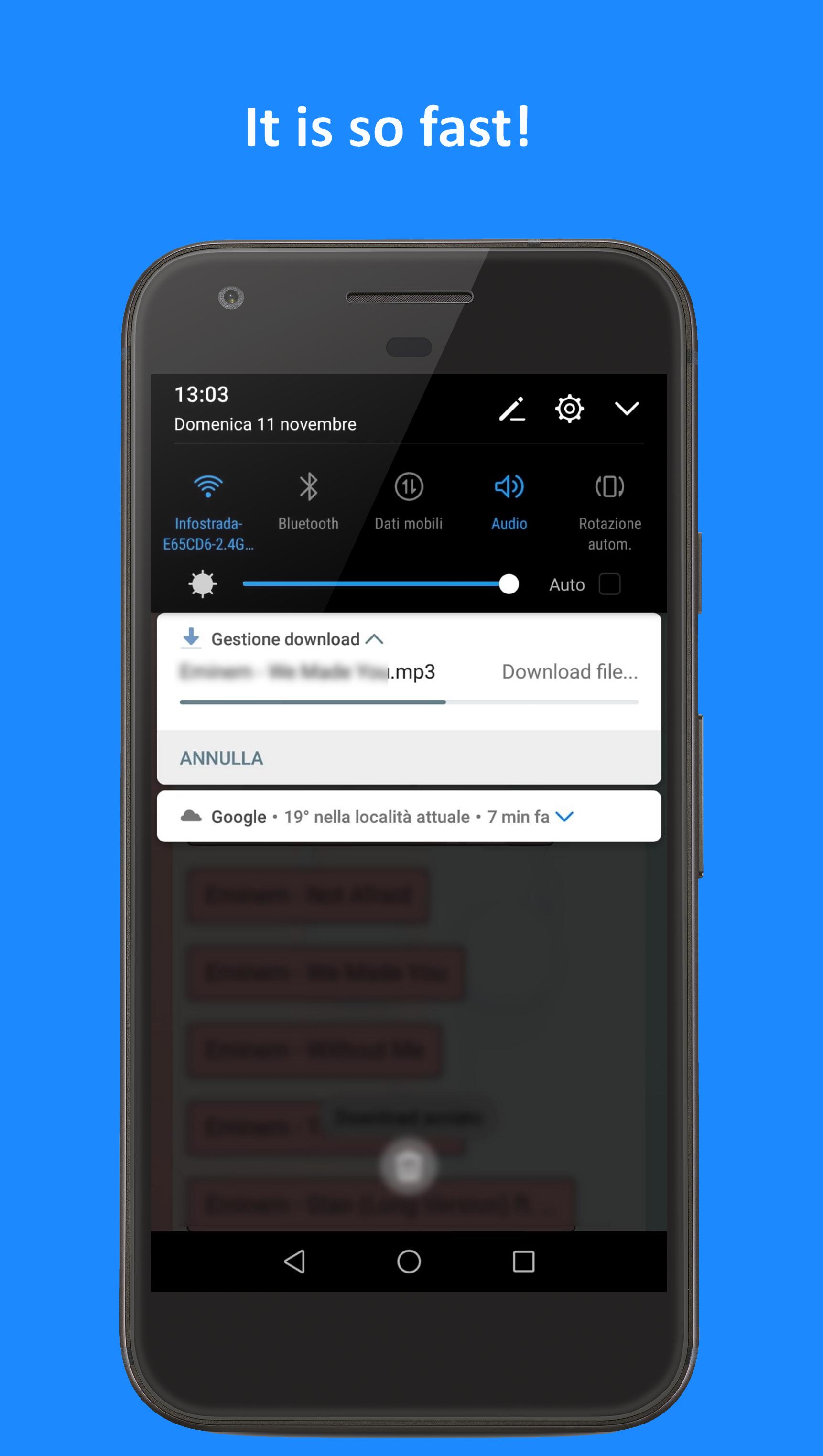 scarica musica android