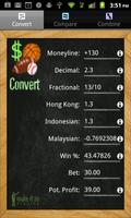 Sports Betting Odds Calculator ภาพหน้าจอ 1