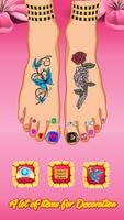 Nail Makeover Salon - Pedicure & Manicure Game تصوير الشاشة 1