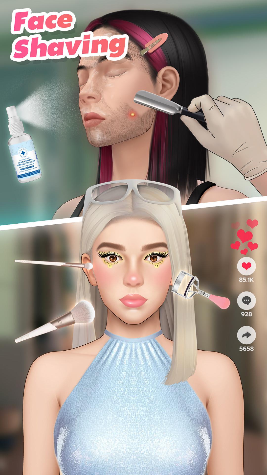 Download do APK de Jogo de Maquiagem- ASMR Makeup para Android