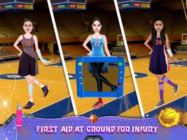 Basketball Star Girls Beauty Salon capture d'écran 2