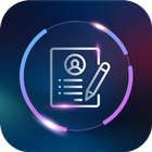 Resume maker, CV builder أيقونة