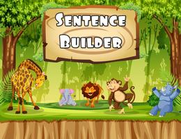 Sentence Bridge Builder Cartaz