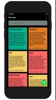 Note Taking App captura de pantalla 1