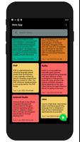 Note Taking App captura de pantalla 3