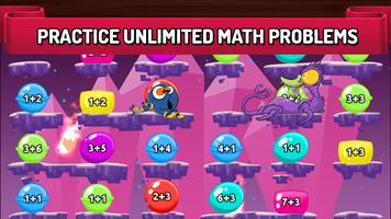 Monster Math Duel: Fun arithme ảnh chụp màn hình 1