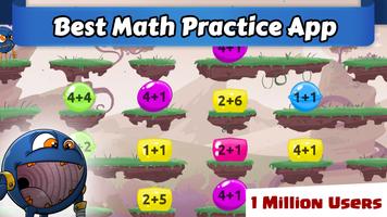 Monster Math: Fun School Games Poster