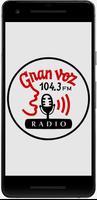 Radio Gran Voz 104.3 FM Affiche