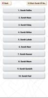 10 Short Surah For Namaz - mp3 截图 2