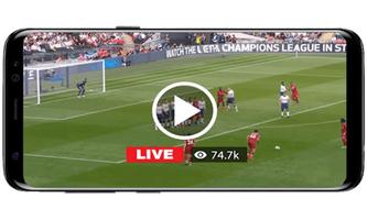 Football TV Live Streaming captura de pantalla 1