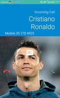 fake call Cristiano Ronaldo poster