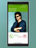 fake call shahrukh Ekran Görüntüsü 1