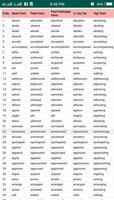 Forms of Verb capture d'écran 1