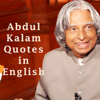 Abdul kalam quotes - English icône