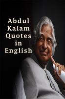 Abdul kalam quotes - English Affiche