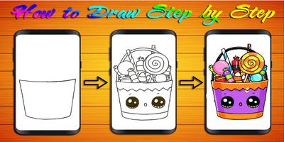 How to Draw Candy syot layar 2