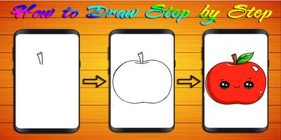 كيفية رسم الفاكهة لطيف تصوير الشاشة 2