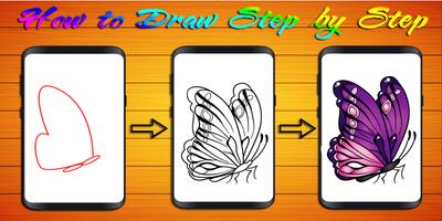 Comment dessiner un papillon capture d'écran 2