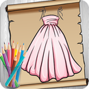Как нарисовать платье APK