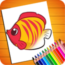APK Come disegnare pesce