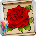 How to Draw Flower आइकन