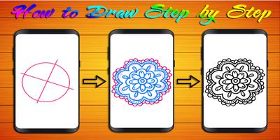 برنامه‌نما How to Draw Mehndi عکس از صفحه