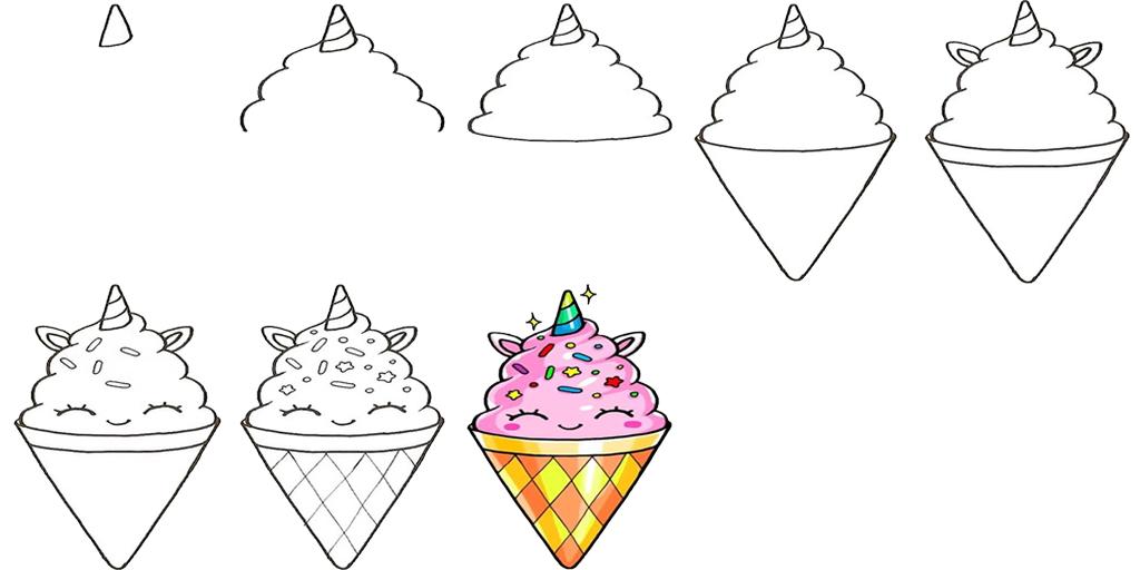 Download How To Draw Cute Ice Cream android on PC