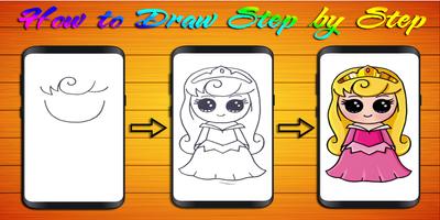 How to Draw Little Princess capture d'écran 1