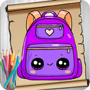 How to Draw School Supplies APK