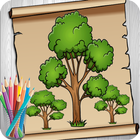 Comment dessiner un arbre icône