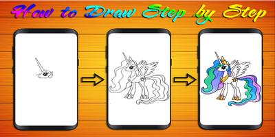 How to Draw Unicorn স্ক্রিনশট 3