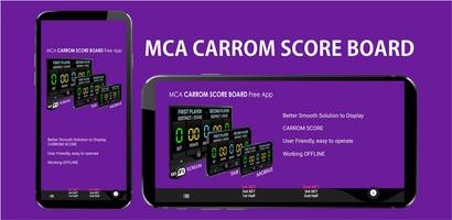 MCA CARROM SCORE BOARD syot layar 2