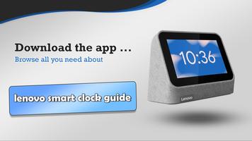 Lenovo smart clock guide โปสเตอร์