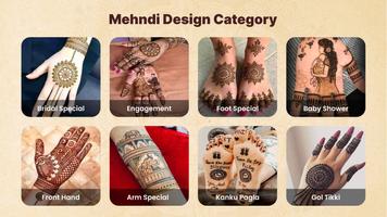 Bridal Mehndi Design App captura de pantalla 1