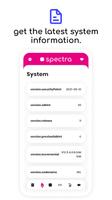 Spectra: device info screenshot 1