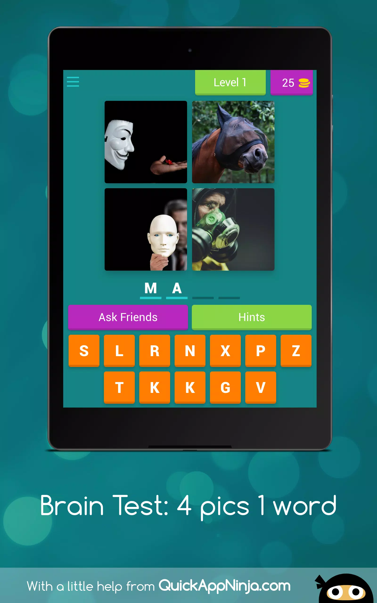 Brain Test: 4 pics 1 word APK for Android Download