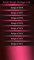 Arijit Singh all songs lyrics Affiche