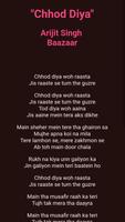 Arijit Singh all songs lyrics screenshot 1