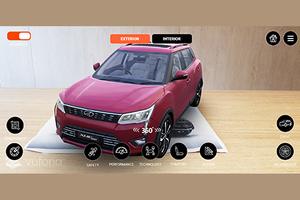 Mahindra XUV300 Augmented Reality Poster
