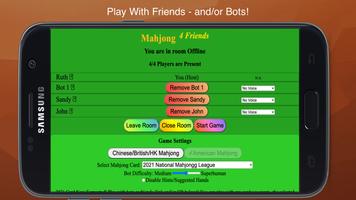 Mahjong 4 Friends 截图 1