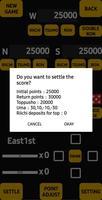 Japanese Mahjong Score Calcula captura de pantalla 3
